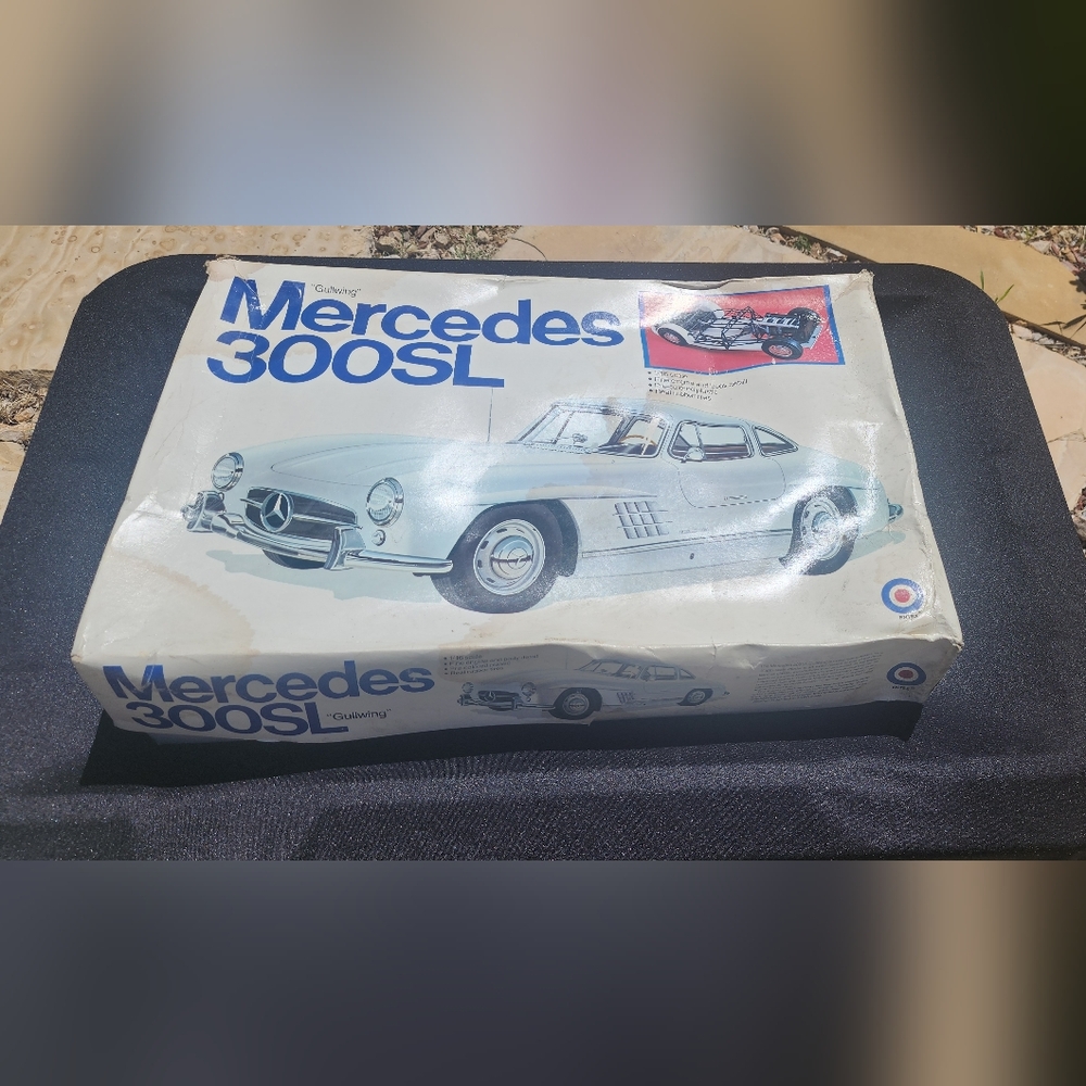 🔥Vintage🔥 1955 Mercedes 300SL Model Kit 1/16 Scale by Gullwing - Picture 3 of 4